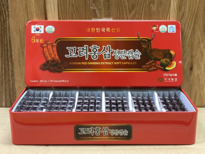 Viên đạm hồng sâm nhung hươu Kana hàn quốc thượng hạng hộp 120 viên 5 - hanghanchinhhang.vn viên đạm hồng sâm nhung hươu Kana Hàn Quốc