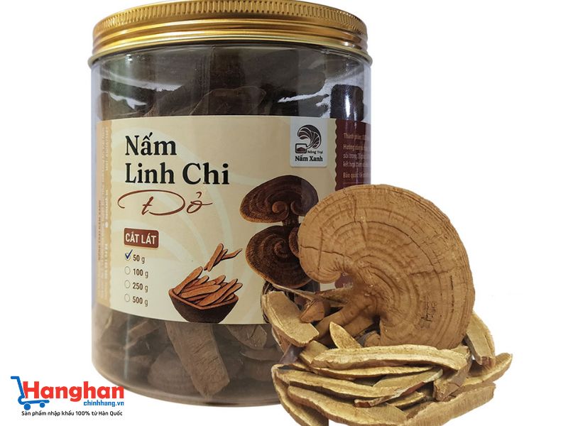 Nấm linh chi thái lát – Bí quyết dưỡng sinh từ thiên nhiên cho sức khỏe toàn diện​