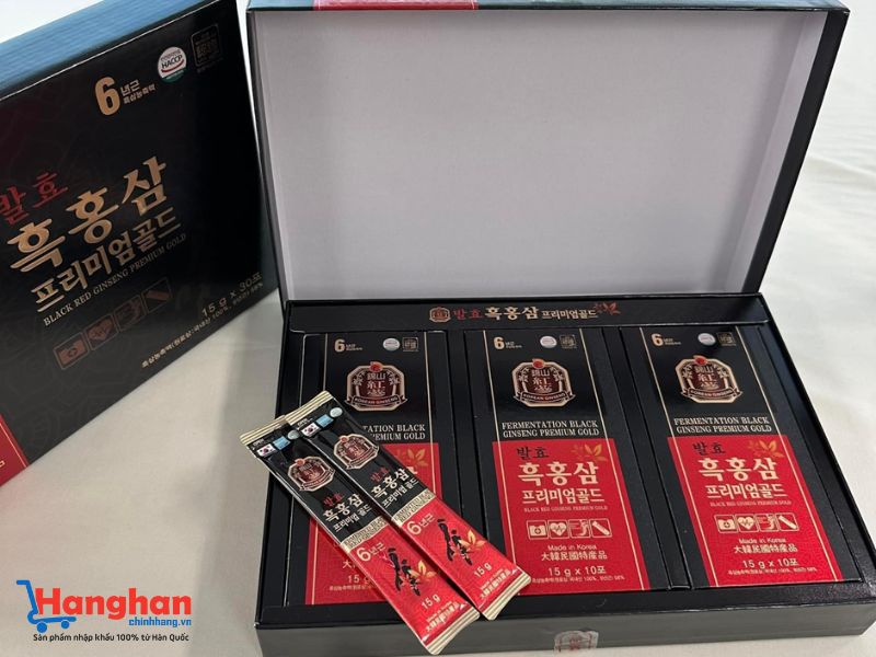Nước hắc sâm thượng hạng