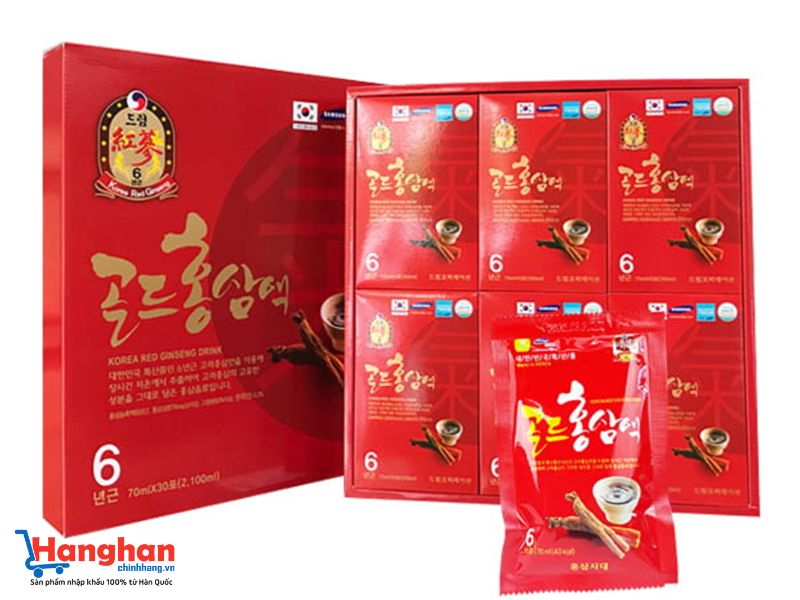Nước hồng sâm 6 năm tuổi