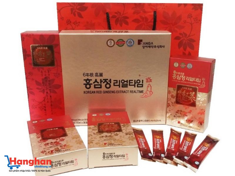 Nước hồng sâm nguyên chất