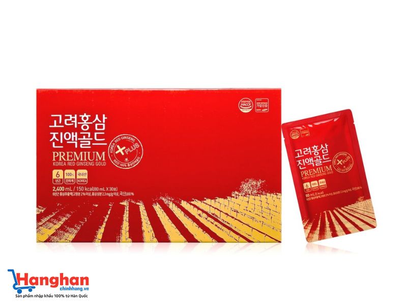 Nước hồng sâm nguyên chất