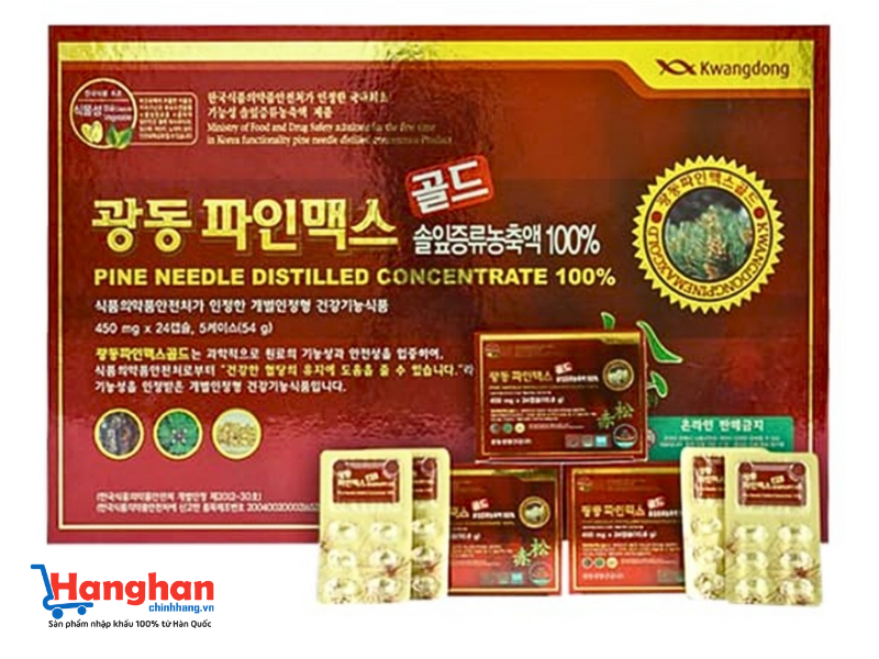 Tinh dầu thông đỏ Hàn Quốc 