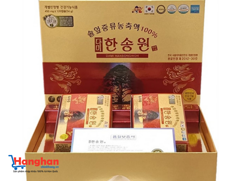 Tinh dầu thông đỏ Hàn Quốc 
