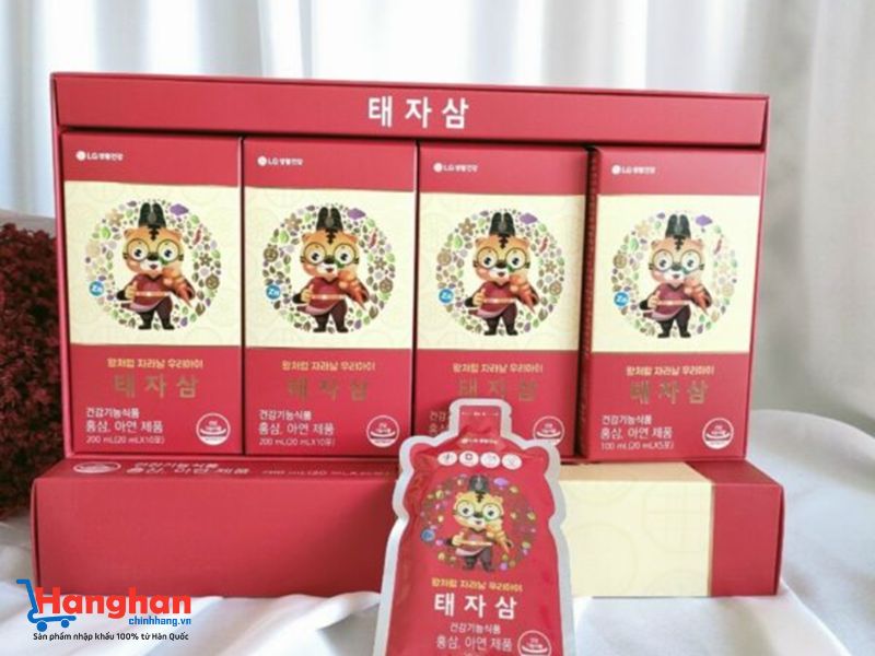 Vitamin cho bé từ hồng sâm