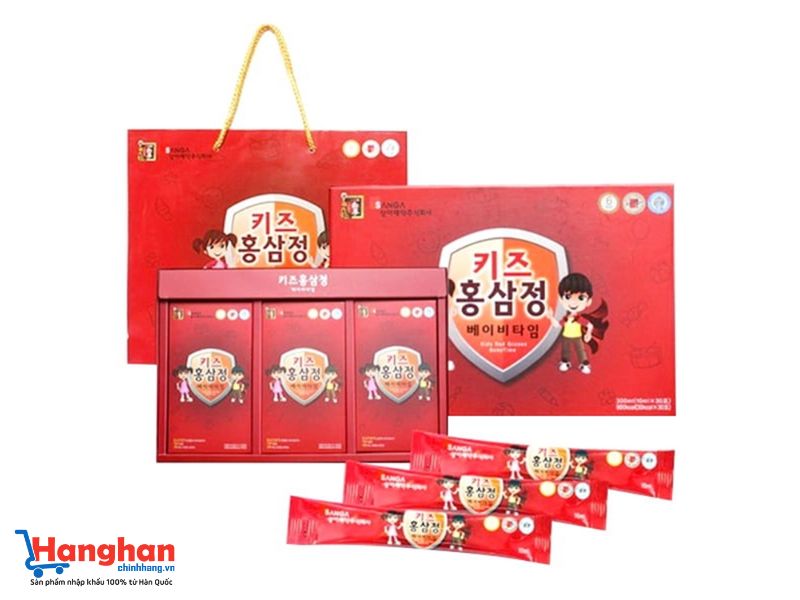 Vitamin cho bé từ hồng sâm