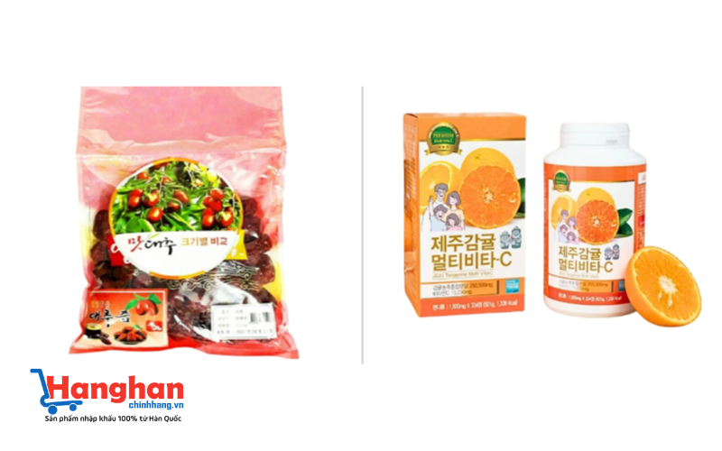 đồ ăn vặt Hàn Quốc 