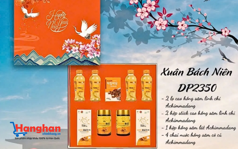 Tổng hợp các bộ quà Tết Hàn Quốc cao cấp đem biếu tặng