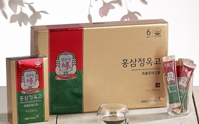Hồng sâm tăng cường sinh lực 